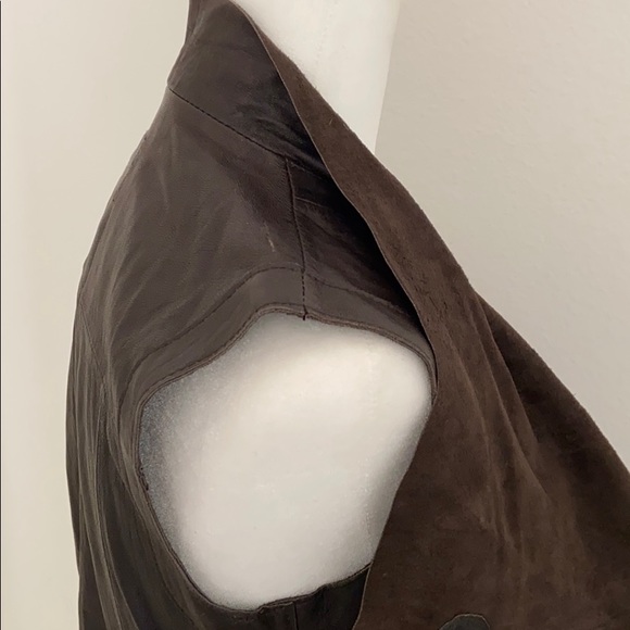CO-OP Barney's of New York-Leather Vest - Picture 10 of 14